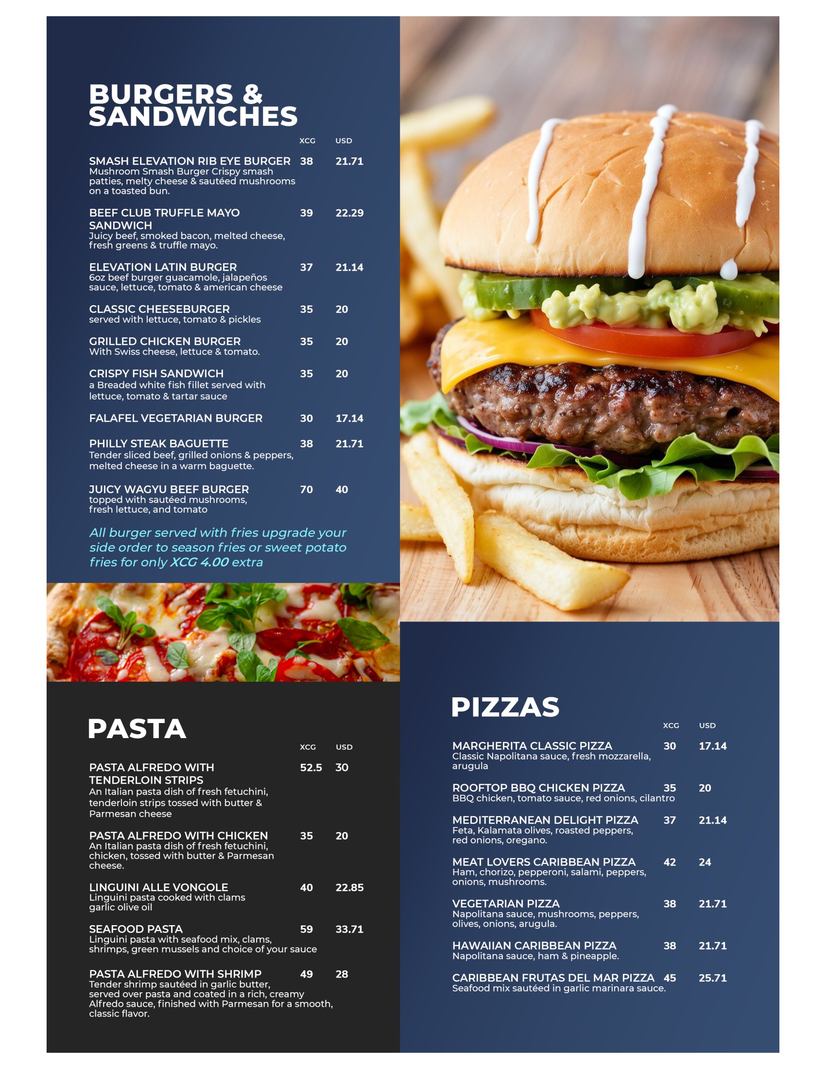 Elef Menu Élévation Menus - Flipbook